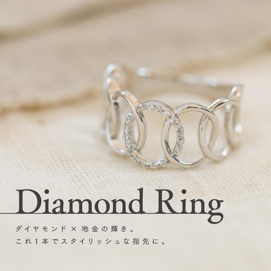 指輪 ダイヤモンド リング レディース シンプル プラチナ ファッションリング 天然ダイヤモンド 品質保証書 日本製 おしゃれ ジュエリー プレゼント ギフトの画像