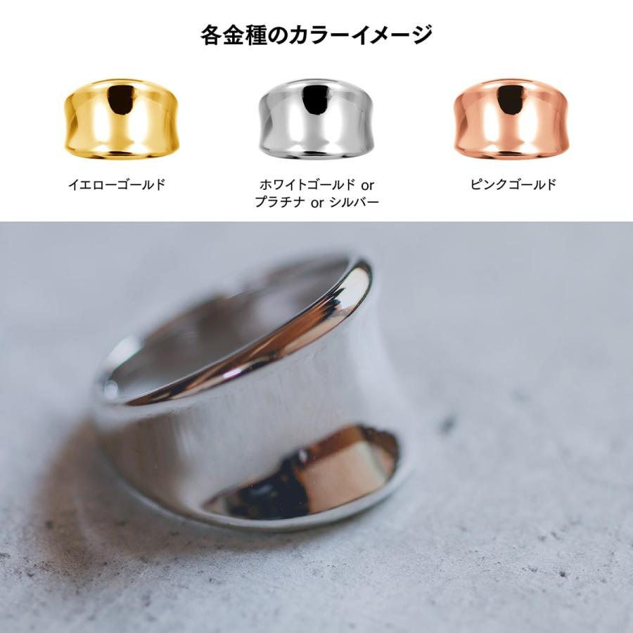 指輪 レディース リング 地金 k10 イエローゴールド ホワイトゴールド ピンクゴールド ファッションリング 品質保証書 日本製 プレゼント ギフト クリスマスの画像