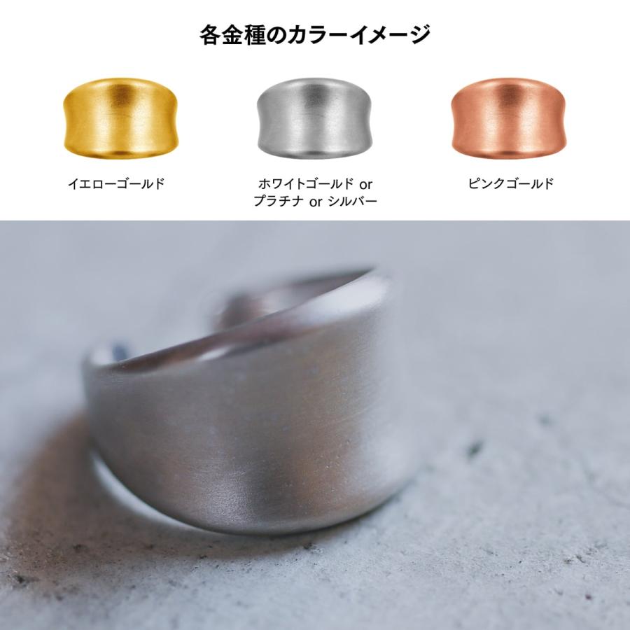 指輪 レディース リング 地金 フォークリング k10 イエローゴールド ホワイトゴールド ピンクゴールド ファッションリング 日本製 おしゃれ プレゼント ギフトの画像