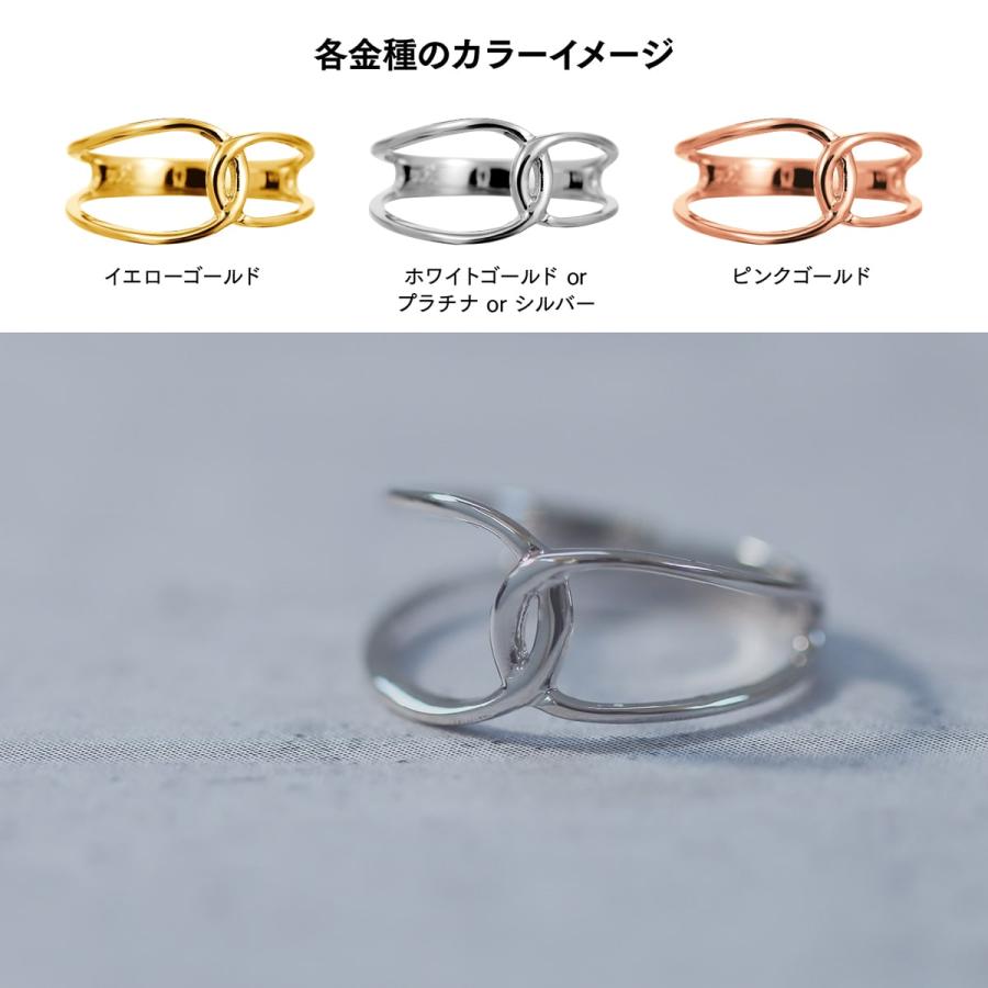 指輪 レディース リング 地金 k18 イエローゴールド ホワイトゴールド ピンクゴールド ファッションリング 品質保証書 日本製 プレゼント ギフト クリスマスの画像