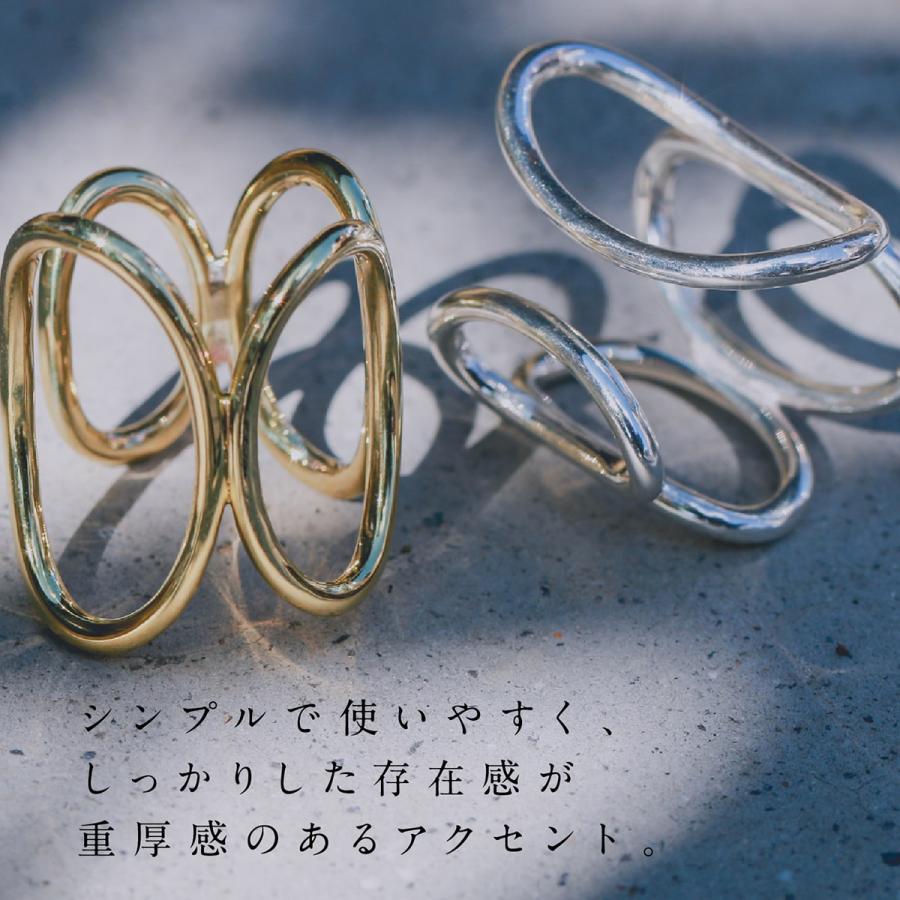 指輪 レディース リング 地金 フォークリング k10 イエローゴールド ホワイトゴールド ピンクゴールド ファッションリング 日本製 おしゃれ プレゼント ギフトの画像
