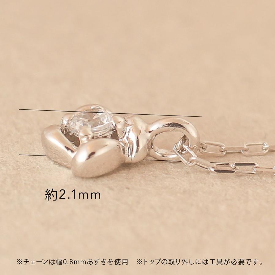 ダイヤモンド ネックレス k10 一粒 イエローゴールド ホワイトゴールド ピンクゴールド 天然ダイヤモンド 日本製 おしゃれ プレゼント ギフト クリスマス 卒業式の画像
