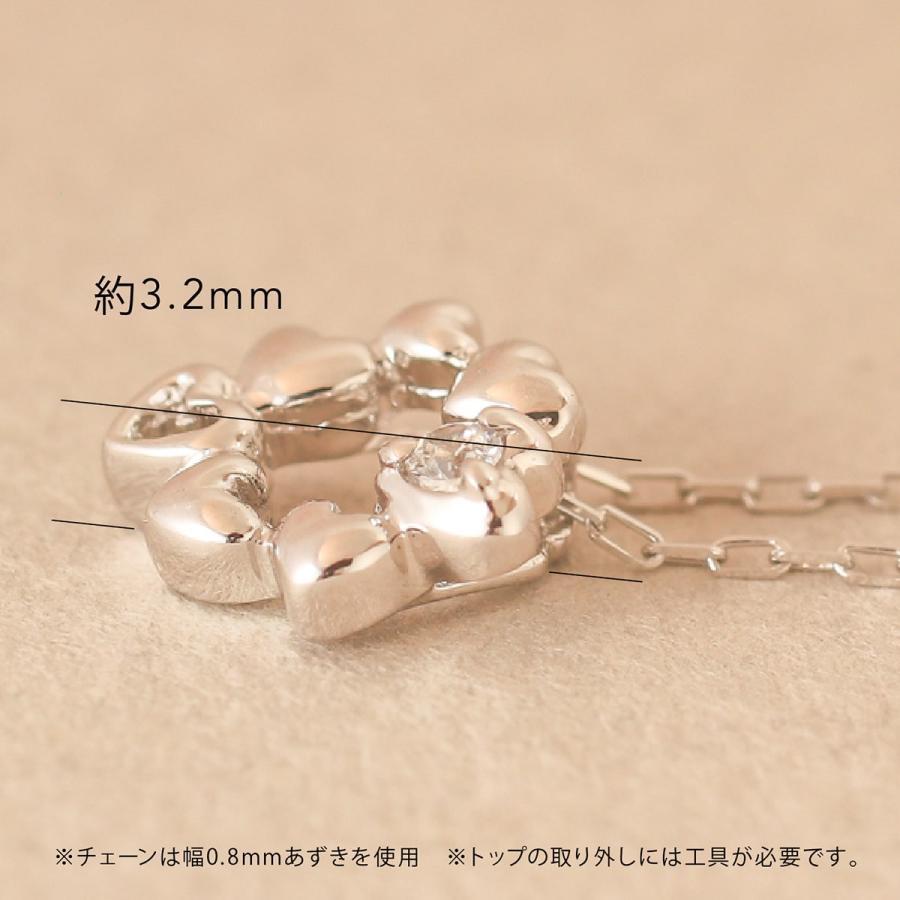 cococaru（ココカル） ハート ダイヤモンド ネックレス k10 イエロー