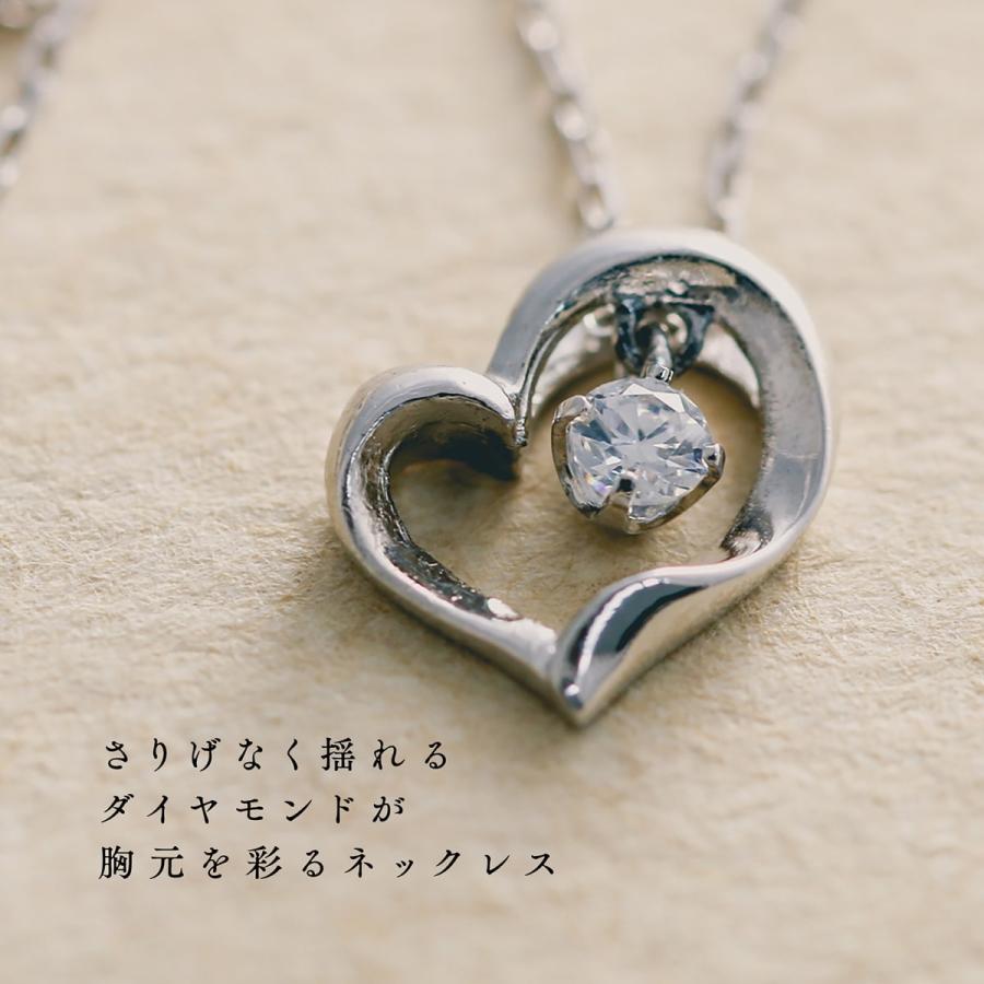 cococaru（ココカル） ハート ダイヤモンド ネックレス k18 イエロー