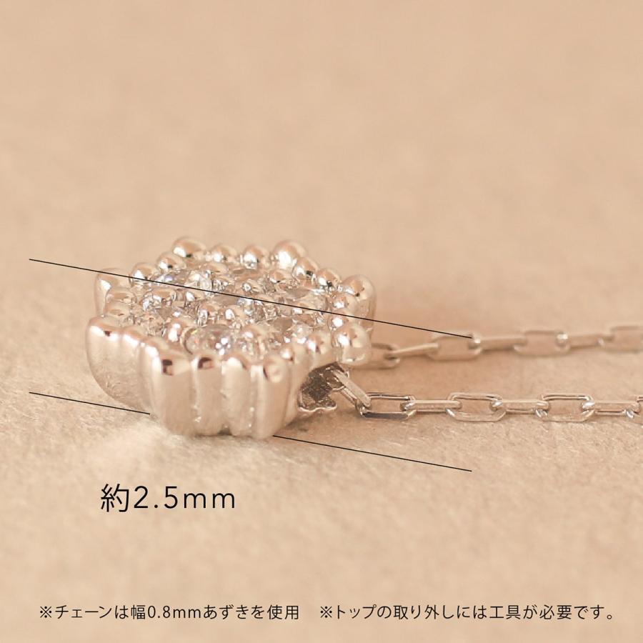 ダイヤモンド ネックレス k18 イエローゴールド ホワイトゴールド 天然ダイヤモンド 日本製 おしゃれ プレゼント ギフト クリスマス 卒業式 入学式_8
