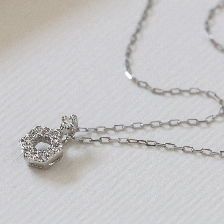 ダイヤモンド ネックレス プラチナ 金属アレルギー 天然ダイヤモンド 日本製 おしゃれ プレゼント ギフト クリスマス 卒業式 入学式の画像