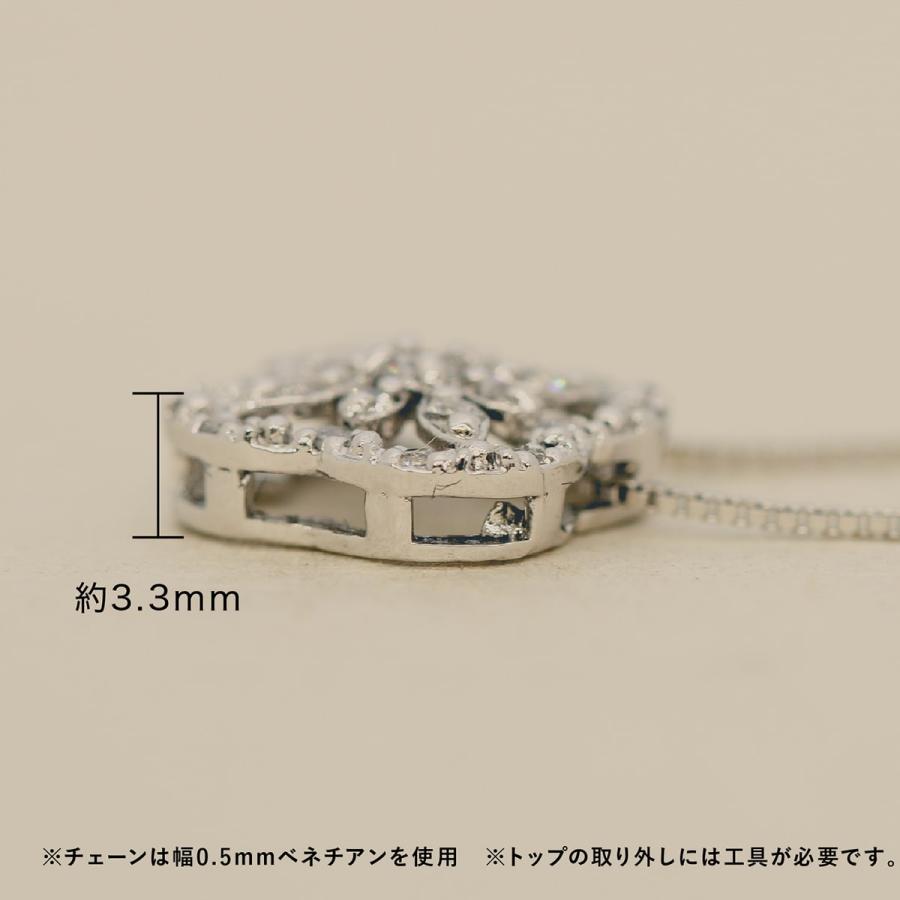 ネックレス ダイヤモンド k18 イエローゴールド ホワイトゴールド ピンクゴールド 品質保証書 天然ダイヤモンド 日本製 おしゃれ プレゼント ギフト クリスマスの画像