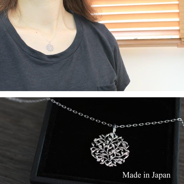 ダイヤモンド ネックレス プラチナ 金属アレルギー 天然ダイヤモンド 日本製 おしゃれ プレゼント ギフト クリスマス 卒業式 入学式の画像