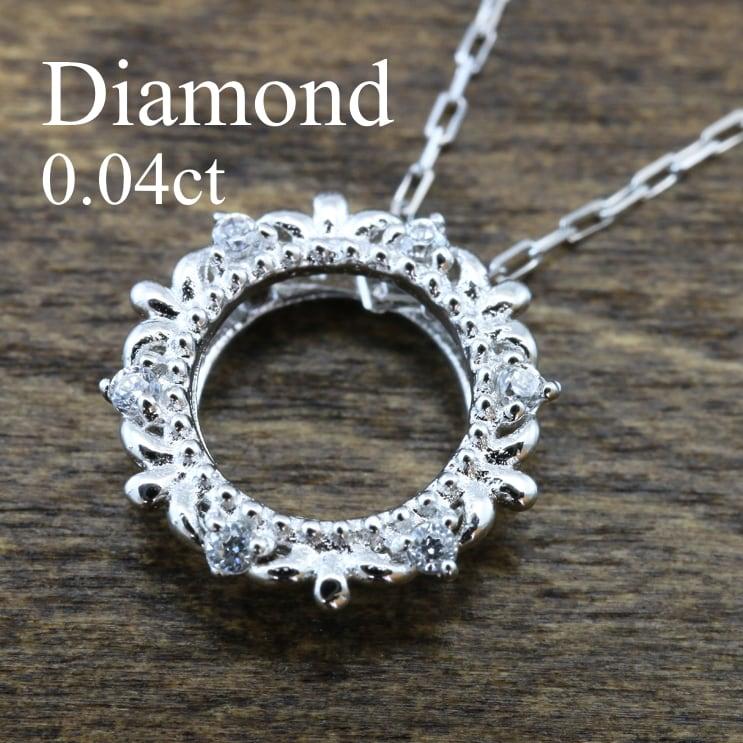 cococaru（ココカル） k18ネックレス ダイヤモンド ネックレス k18