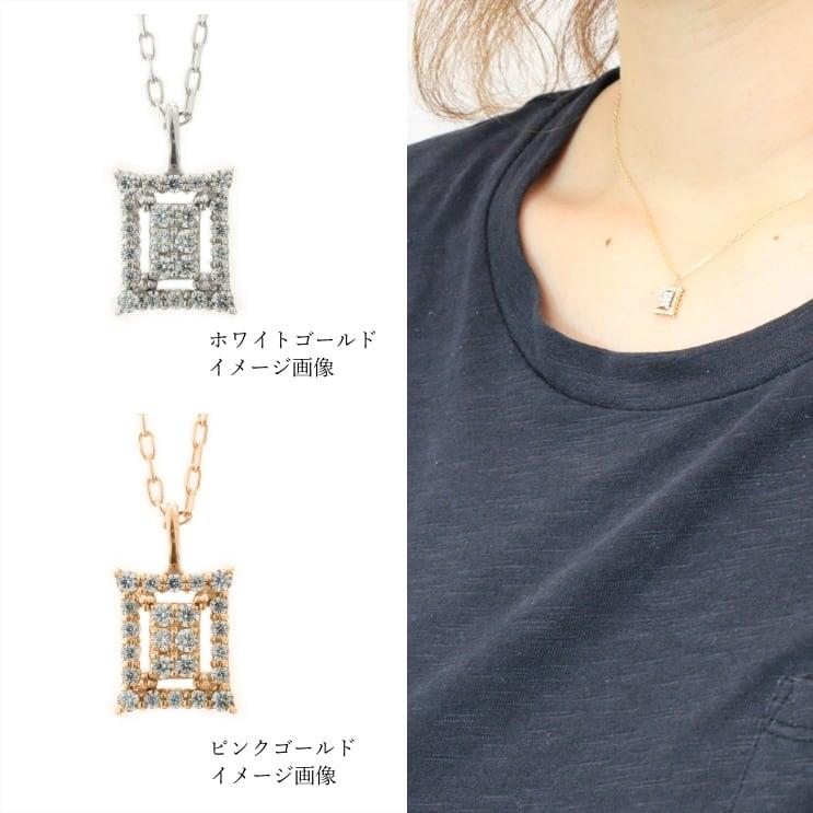 k18ネックレス ダイヤモンド ネックレス k18 イエローゴールド ホワイトゴールド ピンクゴールド 天然ダイヤモンド 日本製 おしゃれ プレゼント ギフトの画像