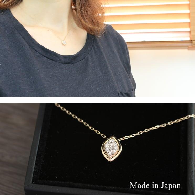 ダイヤモンド ネックレス プラチナ k18 金属アレルギー 天然ダイヤモンド 日本製 おしゃれ プレゼント ギフト クリスマス 卒業式 入学式の画像