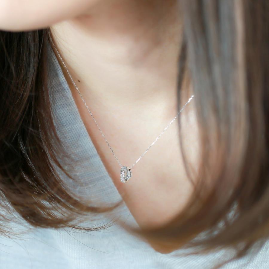 ダイヤモンド ネックレス k10 イエローゴールド ホワイトゴールド ピンクゴールド 天然ダイヤモンド 日本製 おしゃれ プレゼント ギフト クリスマス 卒業式の画像