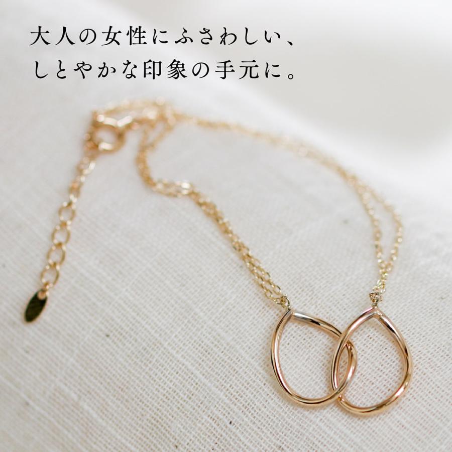 cococaru（ココカル） ブレスレット 2連 小豆チェーン プラチナ Pt850