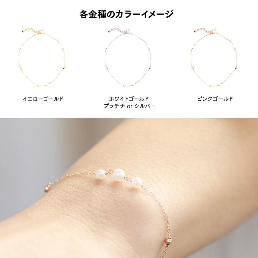 【未使用】14K ホワイト・ピンク・イエローゴールド プルメリア ブレスレット 14K ピンクゴールドハワイアンジュエリーブレスレットプルメリア