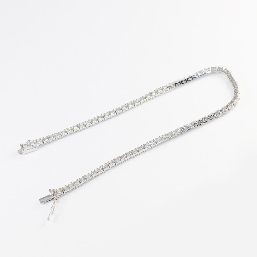 ダイヤモンド ブレスレット テニスブレスレット プラチナ Pt900 天然