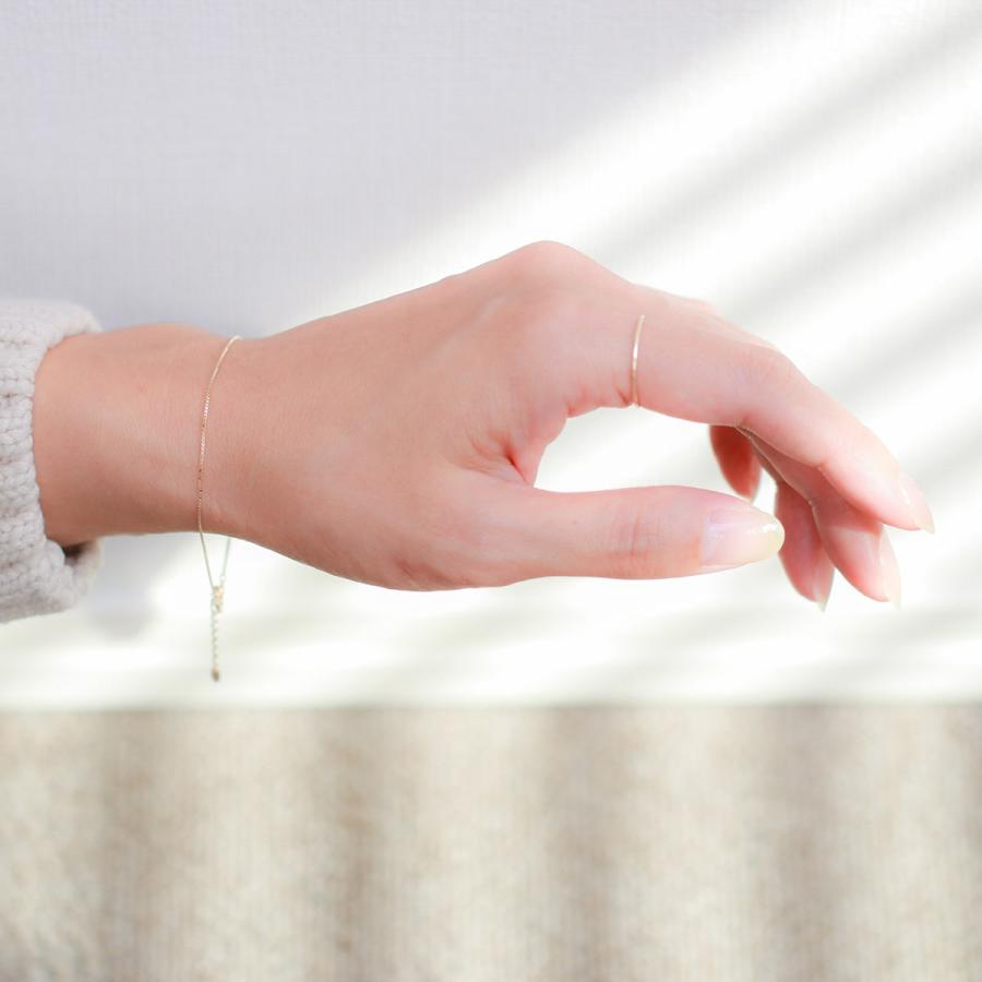 cococaru（ココカル） ブレスレット ベネチアンチェーン k10 イエロー