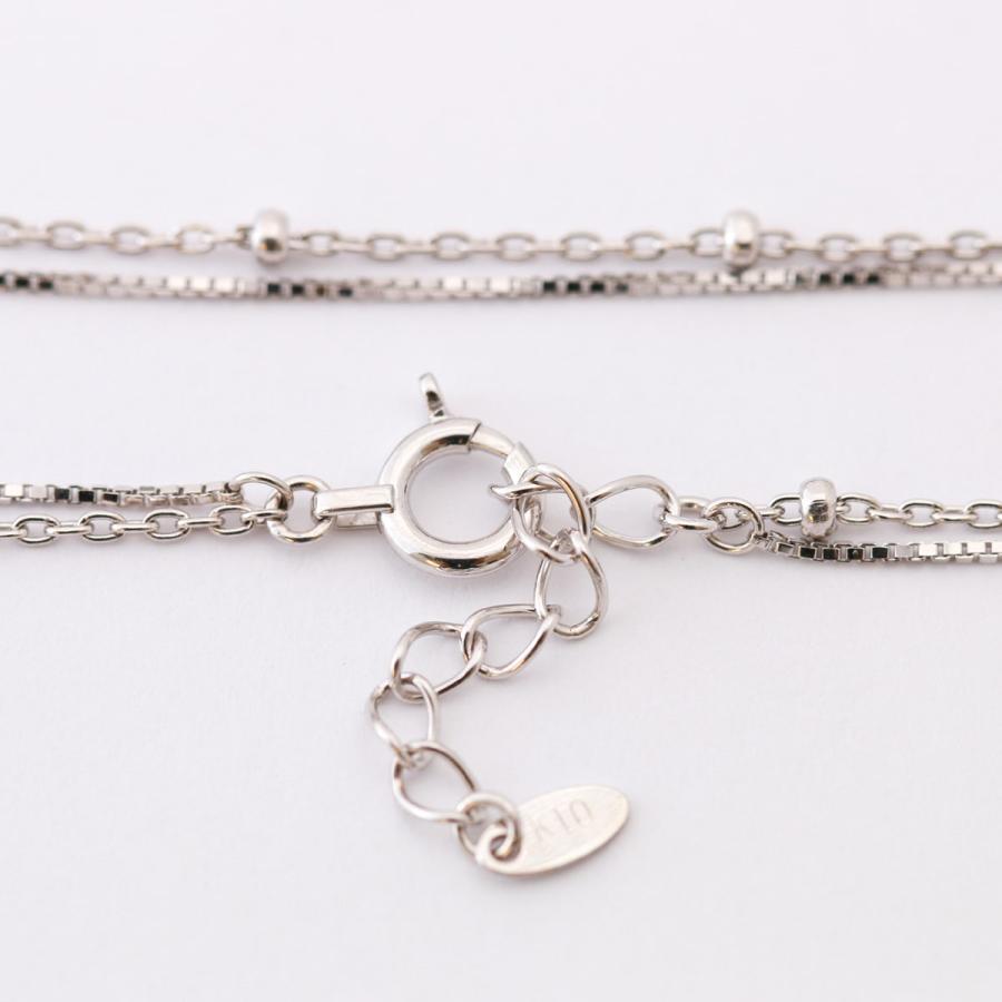 ☆☆ＣＨＩ♡ＫＡ☆☆２　プラチナアンクレット　ベネチアンチェーン　2連 CHI♡KA2 プラチナアンクレット ベネチアンチェーン 2連 CHI♡