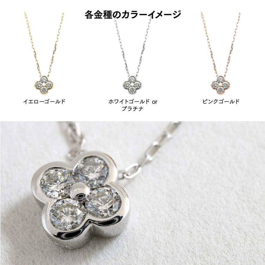 ネックレス ダイヤモンド k10 イエローゴールド ホワイトゴールド ピンクゴールド 品質保証書 天然ダイヤモンド 日本製 おしゃれ プレゼント ギフト クリスマスの画像