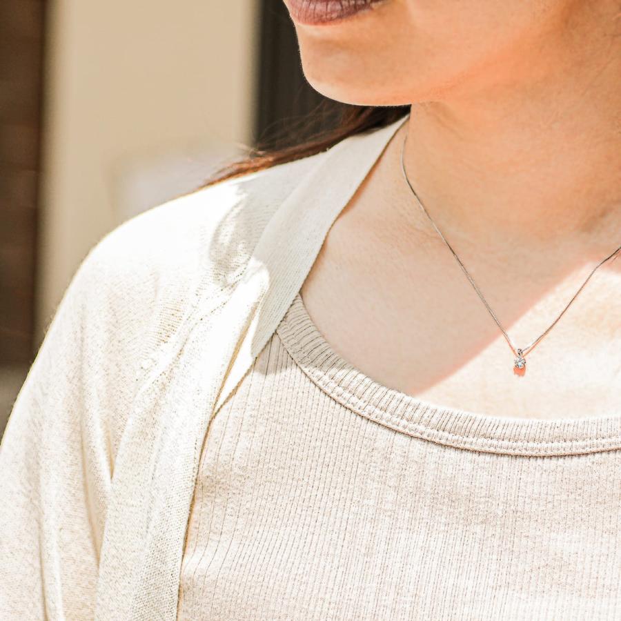 【美品】プラチナ900+天然サファイア0.64ct+天然ダイヤモンド0.06ct cococaru 0.2ct Hカラー ダイヤモンド ネックレス プラチナ900