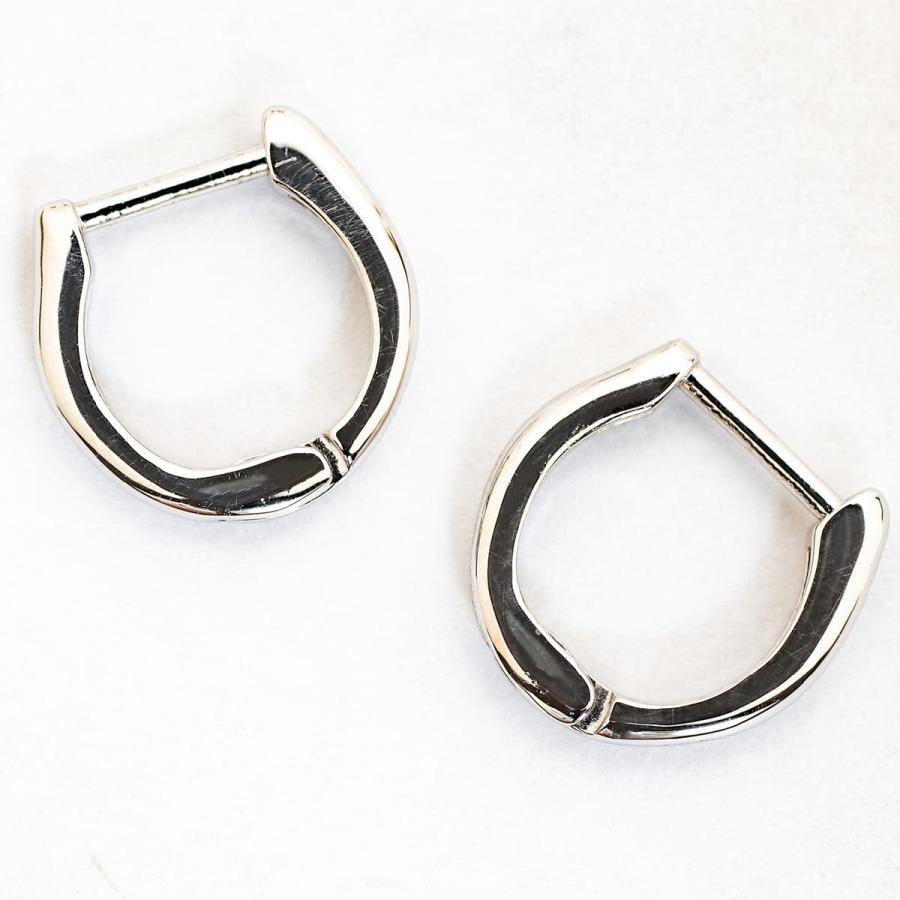 cococaru（ココカル） ピアス フープピアス 中折れ式 小さめ k10