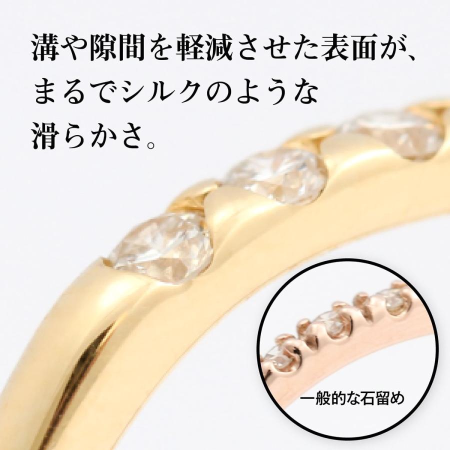 指輪 エタニティ ダイヤモンド リング レディース シンプル プラチナ ファッションリング 天然ダイヤモンド 日本製 おしゃれ プレゼント ギフト クリスマスの画像