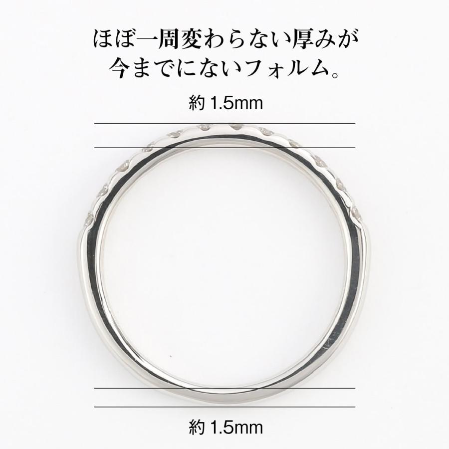 指輪 エタニティ ダイヤモンド リング レディース シンプル プラチナ ファッションリング 天然ダイヤモンド 日本製 おしゃれ プレゼント ギフト クリスマスの画像