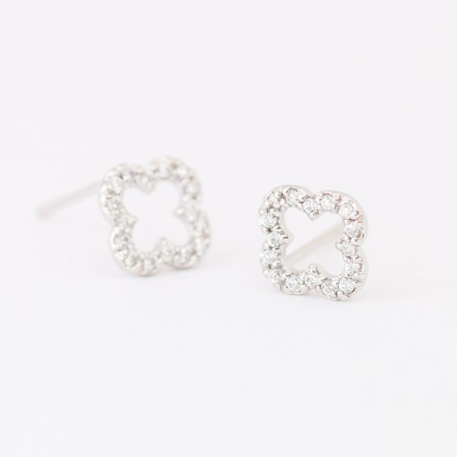 ピアス ダイヤモンド プラチナ 天然ダイヤモンド 金属アレルギー 品質保証書 日本製 おしゃれ プレゼント ギフト クリスマス 卒業式 入学式の画像