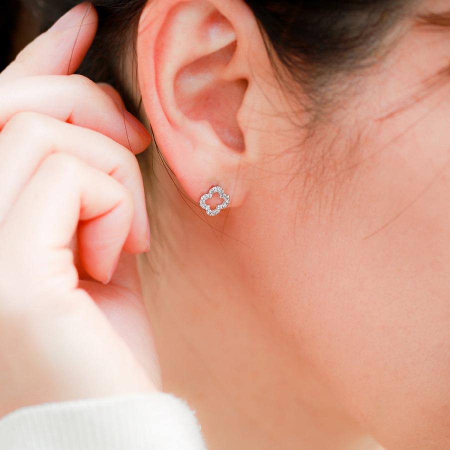 ピアス ダイヤモンド プラチナ 天然ダイヤモンド 金属アレルギー 品質保証書 日本製 おしゃれ プレゼント ギフト クリスマス 卒業式 入学式の画像