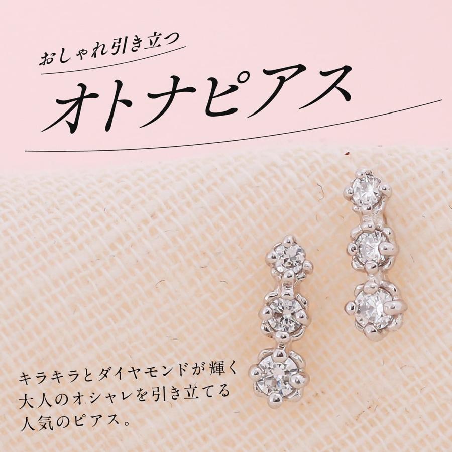 cococaru（ココカル） ピアス ダイヤモンド k10 イエローゴールド
