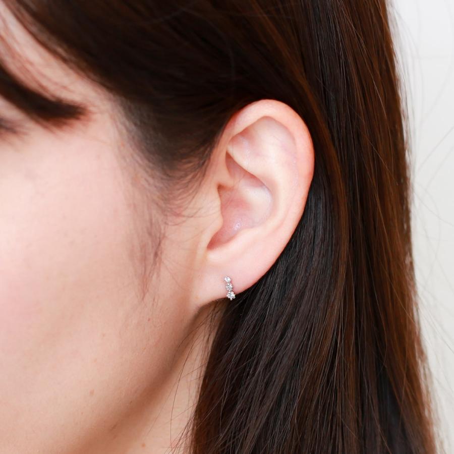 cococaru（ココカル） ピアス ダイヤモンド k10 イエローゴールド