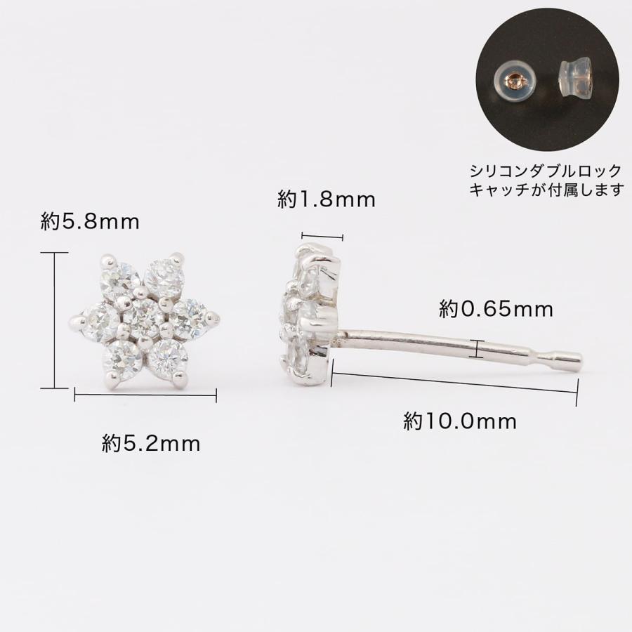 ピアス ダイヤモンド k10 イエローゴールド ホワイトゴールド ピンクゴールド 天然ダイヤモンド 品質保証書 日本製 プレゼント ギフト クリスマス 卒業式 入学式の画像