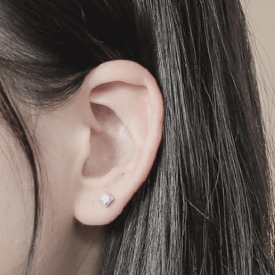 cococaru（ココカル） ピアス ダイヤモンド プラチナ 天然ダイヤモンド