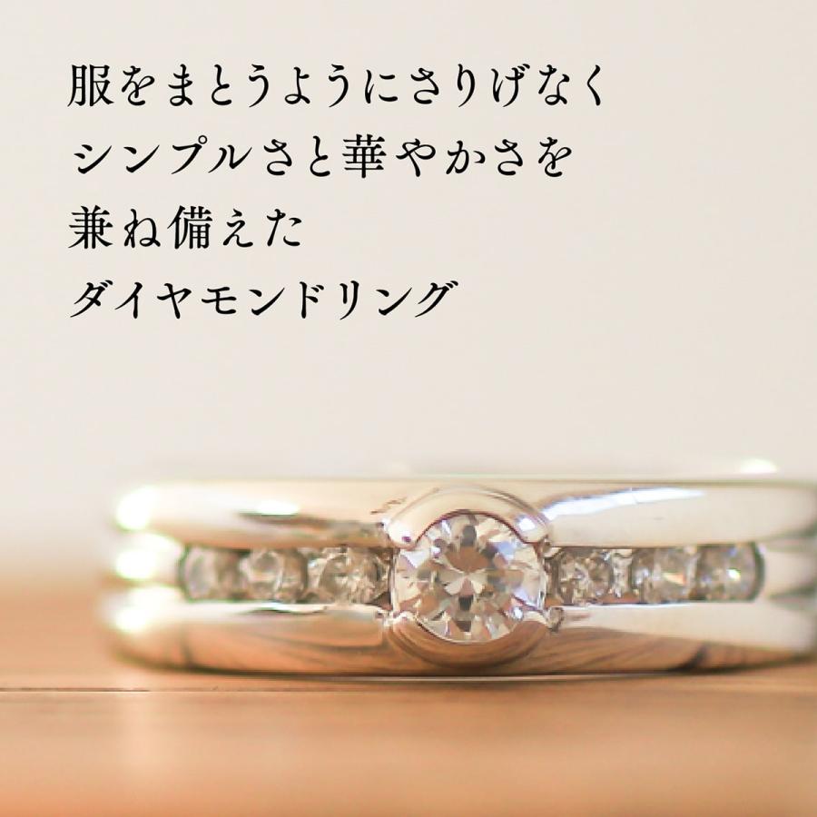 指輪 ダイヤモンド リング レディース シンプル k10 イエローゴールド ホワイトゴールド ピンクゴールド ファッションリング 天然ダイヤモンド 日本製 おしゃれの画像