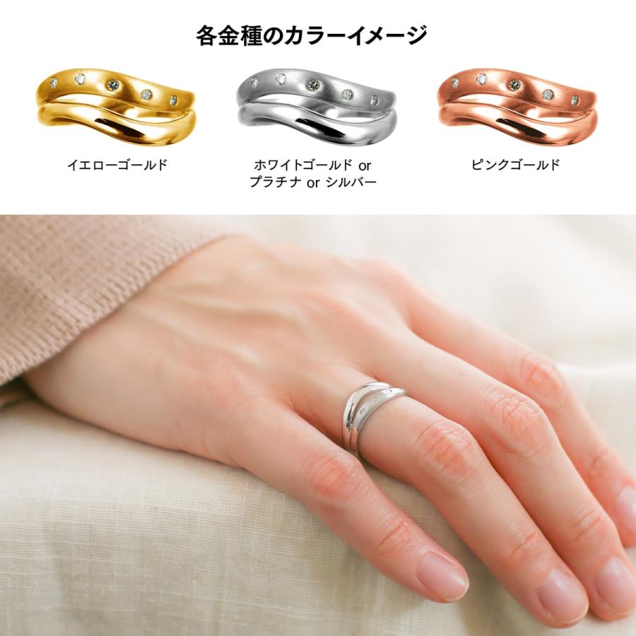 指輪 ダイヤモンド リング レディース シンプル プラチナ ファッションリング 天然ダイヤモンド 日本製 おしゃれ プレゼント ギフト クリスマス 卒業式 入学式の画像