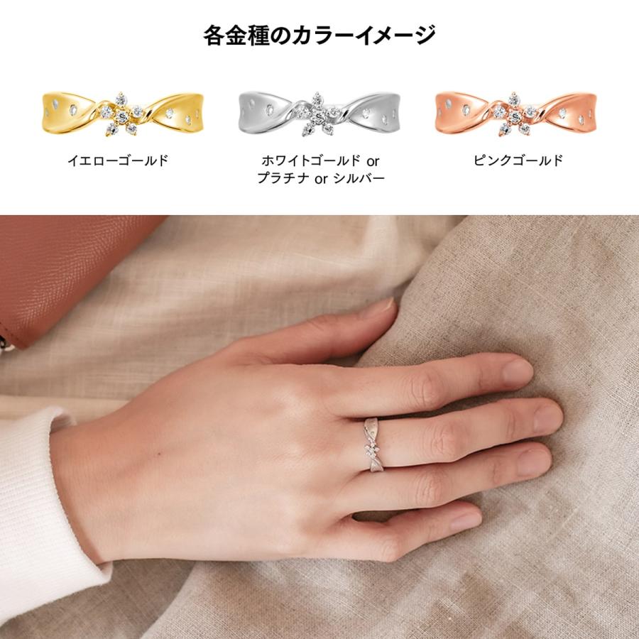 指輪 ダイヤモンド リング レディース シンプル プラチナ 天然ダイヤモンド ファッションリング 日本製 プレゼント ギフト クリスマス 卒業式 入学式の画像
