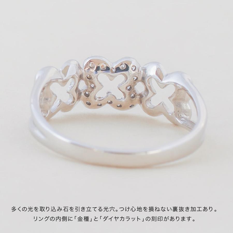 指輪 レディース 指輪 ダイヤモンド リング レディース シンプル シルバー 925 天然ダイヤモンド ファッションリング 日本製 おしゃれ プレゼント ギフトの画像