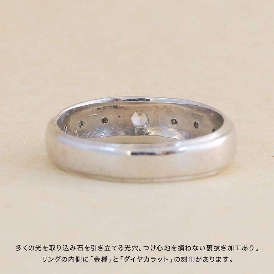 pm850 プラチナリング 繊細な彫刻-