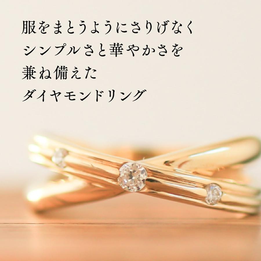 指輪 ダイヤモンド リング レディース シンプル プラチナ ファッションリング 天然ダイヤモンド 日本製 おしゃれ プレゼント ギフト クリスマス 卒業式 入学式の画像