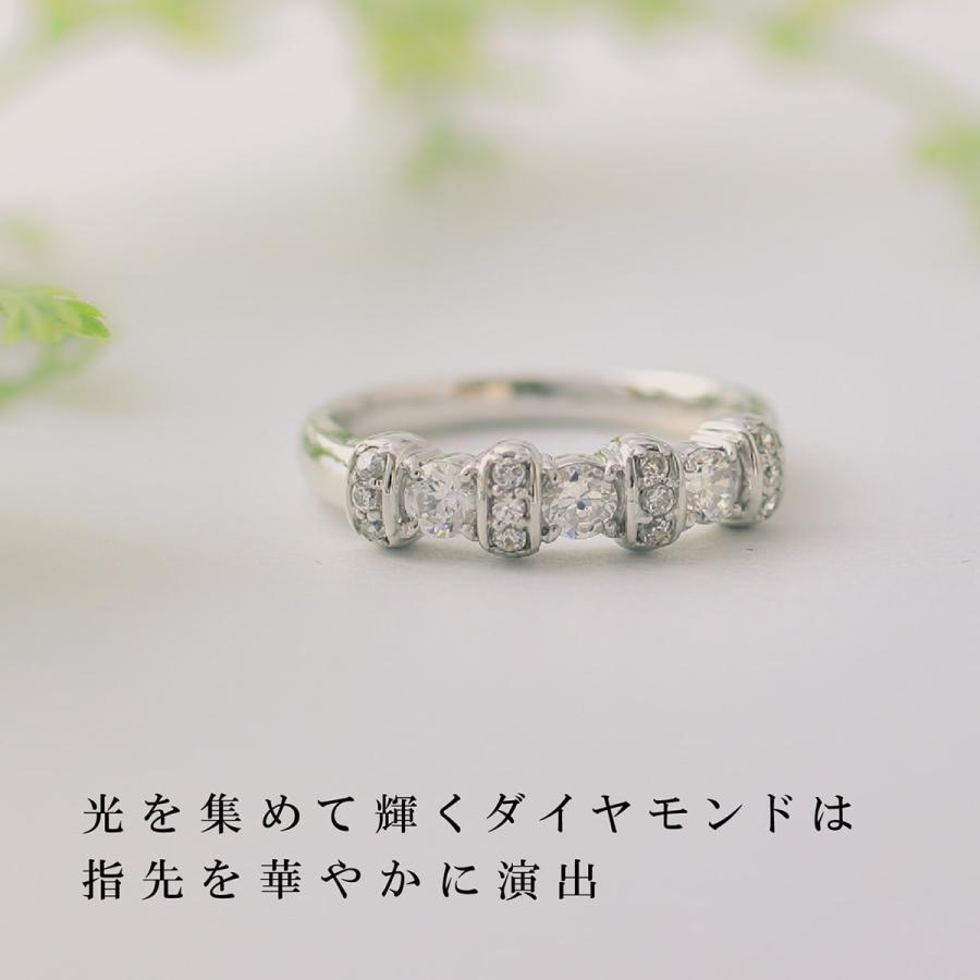 指輪 ダイヤモンド リング レディース シンプル プラチナ 天然ダイヤモンド ファッションリング 日本製 おしゃれ プレゼント ギフト クリスマス 卒業式 入学式の画像
