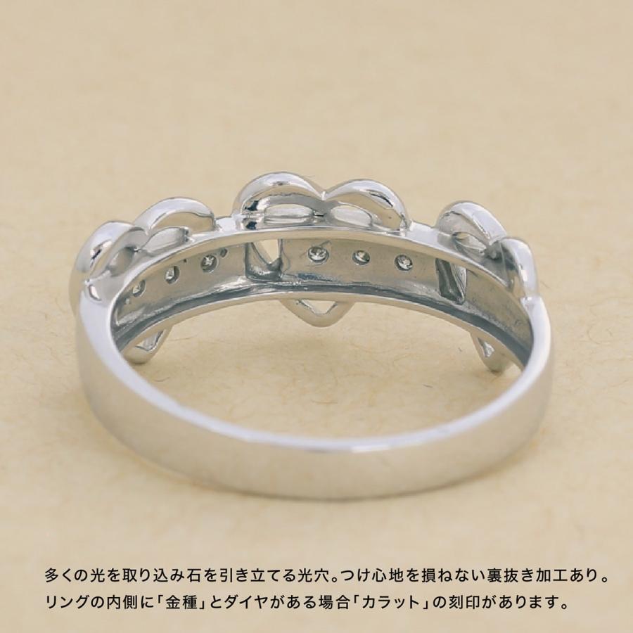 指輪 ダイヤモンド リング レディース シンプル k10 イエローゴールド ホワイトゴールド ピンクゴールド 天然ダイヤモンド ファッションリング 日本製 おしゃれの画像