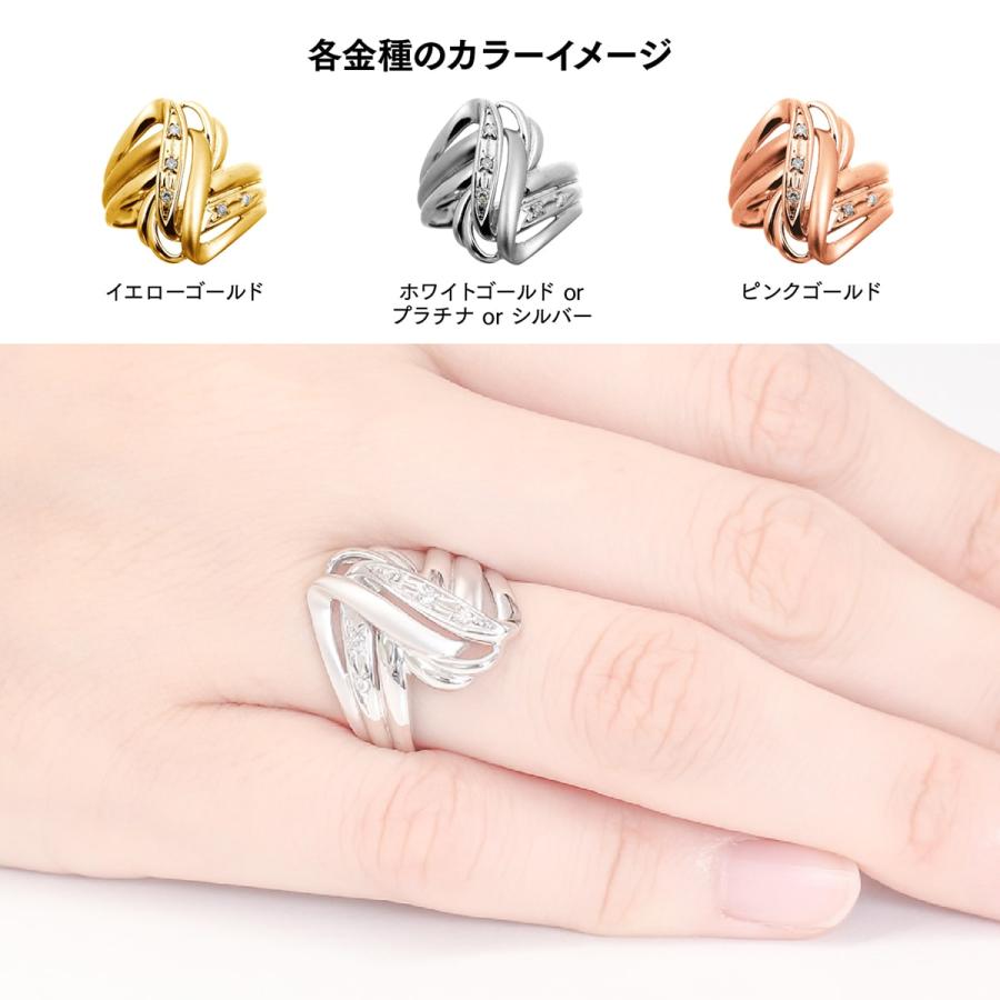 指輪 ダイヤモンド リング レディース シンプル プラチナ 天然ダイヤモンド ファッションリング 日本製 プレゼント ギフト クリスマス 卒業式 入学式の画像