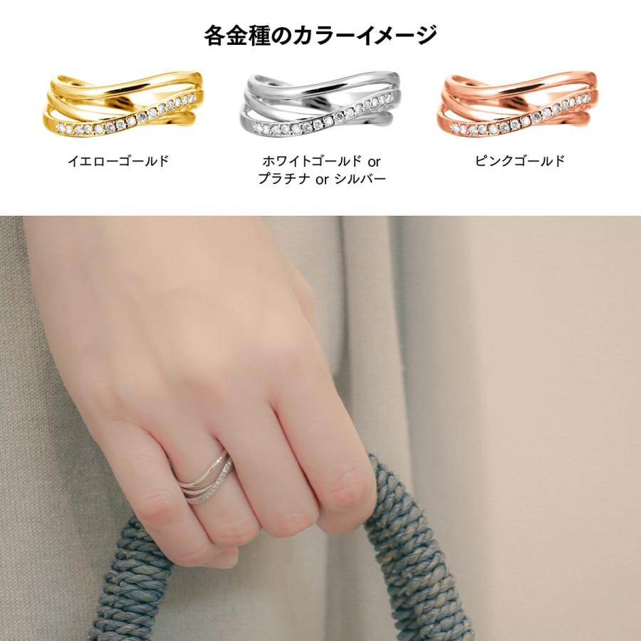 指輪 ダイヤモンド リング レディース シンプル プラチナ 天然ダイヤモンド ファッションリング 日本製 おしゃれ プレゼント ギフト クリスマス 卒業式 入学式の画像