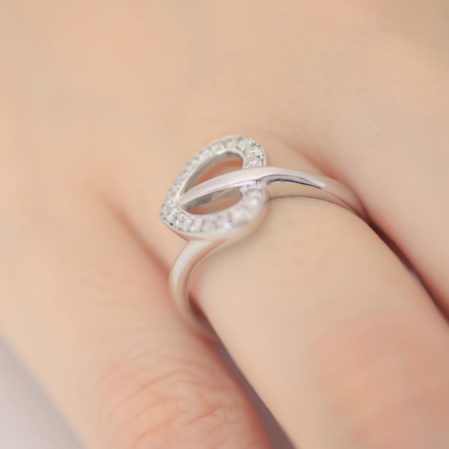 指輪 ダイヤモンド リング レディース シンプル k18 イエローゴールド ホワイトゴールド ピンクゴールド 天然ダイヤモンド ファッションリング 日本製 おしゃれの画像