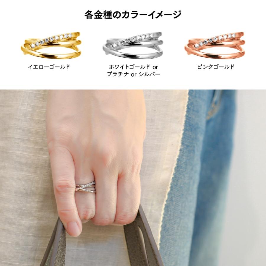 指輪 ダイヤモンド リング レディース シンプル プラチナ 天然ダイヤモンド ファッションリング 日本製 おしゃれ プレゼント ギフト クリスマス 卒業式 入学式の画像