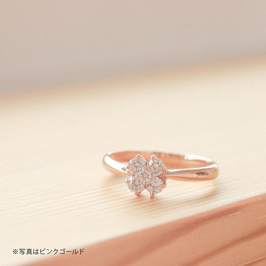 指輪 ダイヤモンド リング レディース シンプル k10 イエローゴールド ホワイトゴールド ピンクゴールド ファッション 日本製 おしゃれ プレゼント ギフトの画像