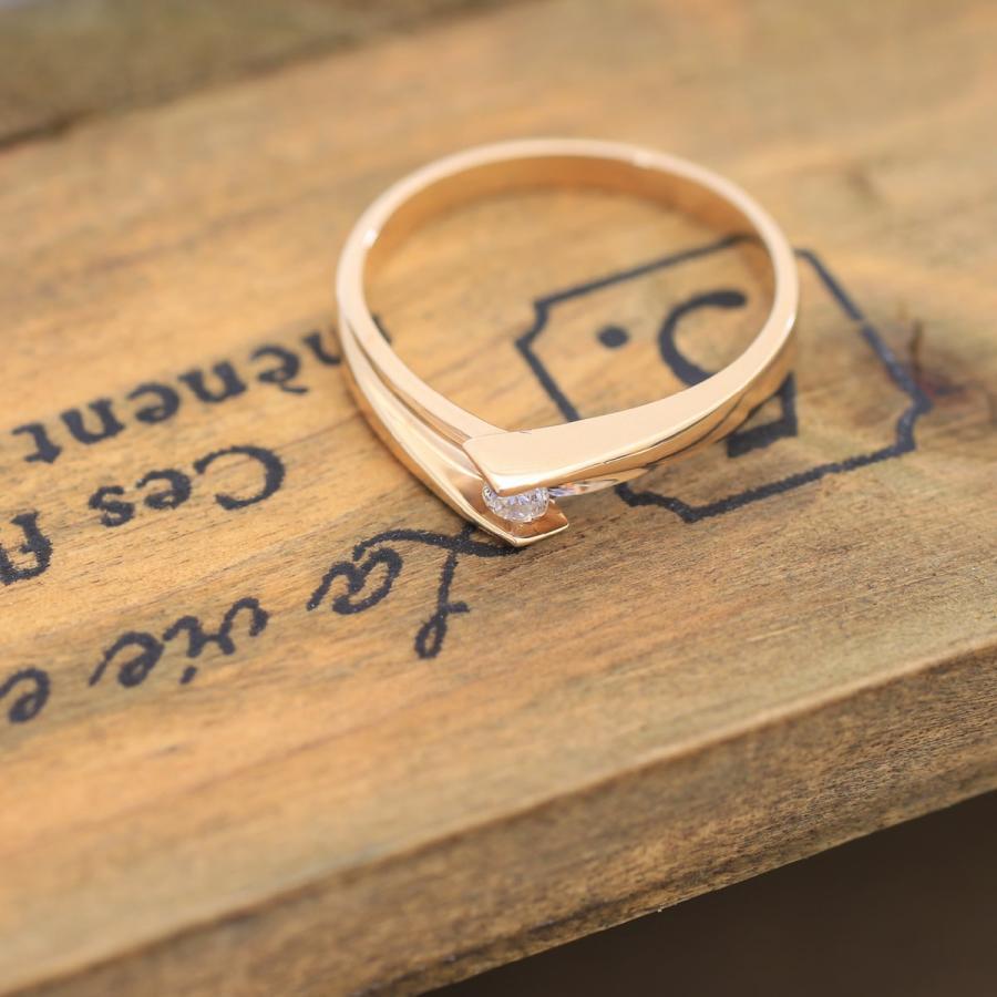 リング 一粒 ダイヤモンド リング k18 イエローゴールド ホワイトゴールド ピンクゴールド ファッションリング 日本製 プレゼント ギフト クリスマス 卒業式