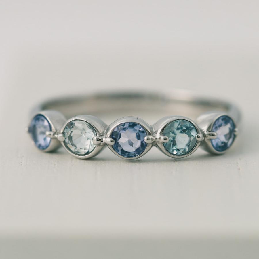 アクアマリン大×小×アイオライト×ピーターサイト アクアマリン大×小×アイオライト×ピーターサイト - メルカリ