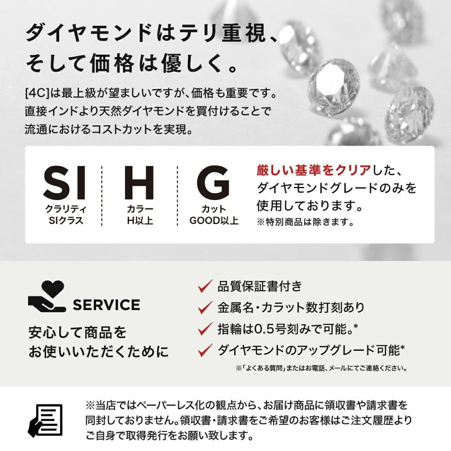 指輪 ダイヤモンド リング レディース シンプル k18 イエローゴールド ホワイトゴールド ピンクゴールド ファッション 日本製 おしゃれ プレゼント ギフトの画像