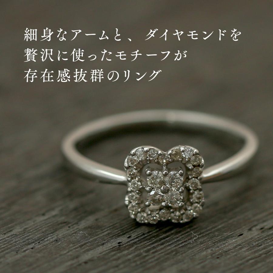 指輪 ダイヤモンド リング レディース シンプル k10 イエローゴールド ホワイトゴールド ピンクゴールド 天然ダイヤモンド ファッションリング 日本製の画像