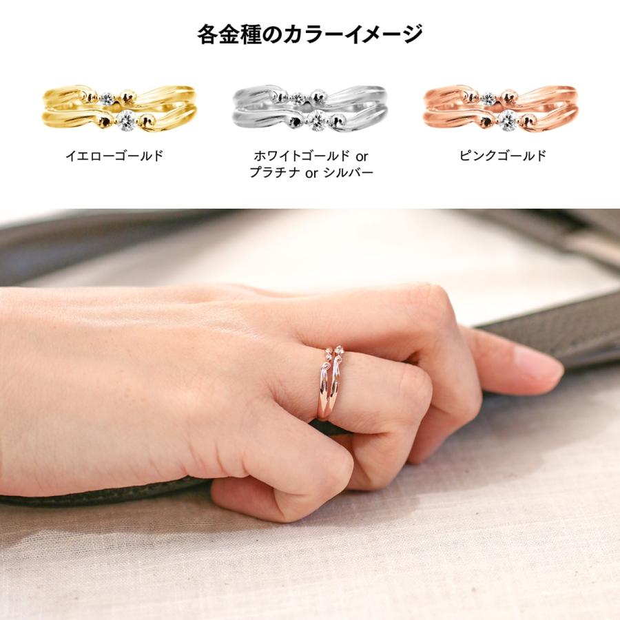 ⭐︎専用です⭐︎ココカル K10 ダイヤモンドリング 15号 cococaru（ココカル） 指輪 ダイヤモンド リング レディース シンプル